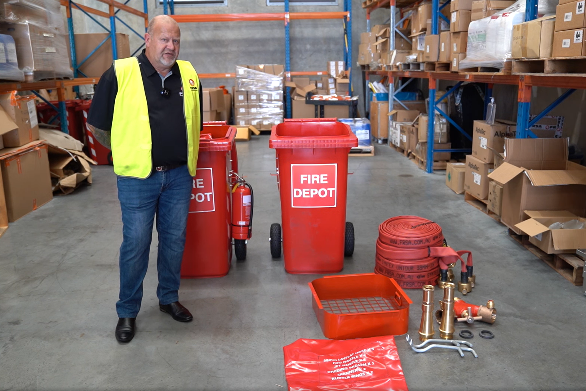 FRSA Fire Depots: Ready For Rapid Deployment